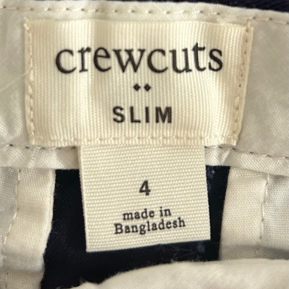2 pairs!! Crew Cuts BOYS Dress pants Size 4 and size 7 - Picture 4 of 4